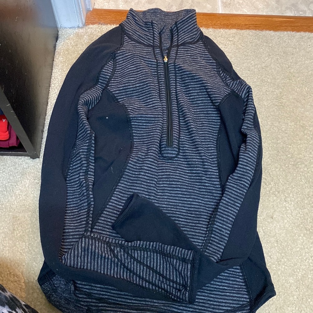 Half zip reversible